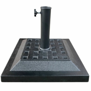 Fod for strandparasol Aktive Sort 44 x 44 cm 12 kg