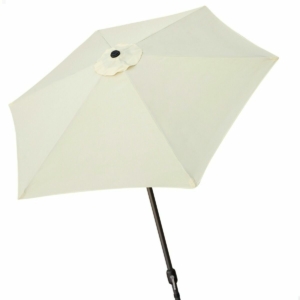 Parasol Aktive Flødefarvet Aluminium Stål 270 cm