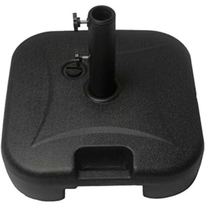 Fod for strandparasol Aktive Sort 3,8 cm 19 Kg