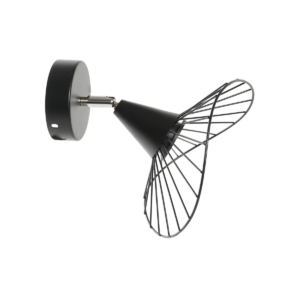 Væglampe DKD Home Decor Sort Metal 50 W 220 V Urban 21 x 22 x 22 cm