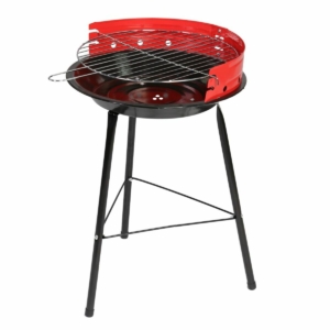 Havegrill Sort Rød 34 x 34 x 55 cm