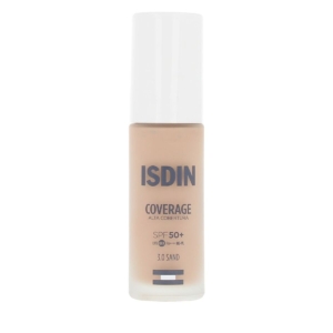 Flydende makeup foundation Isdin SPF 50 30 g | Trendy ansigtskosmetik