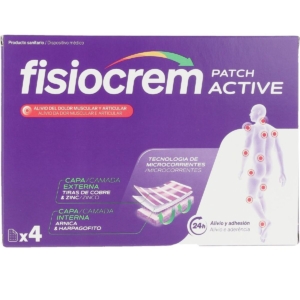 Genanvendeligt temperaturplaster Fisiocrem FISIOCREM (4 enheder)