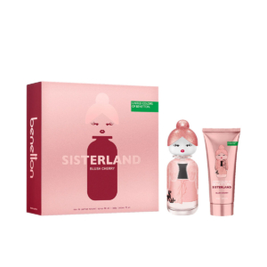 Parfume sæt til kvinder Benetton Sisterland Blush Cherry 2 Dele