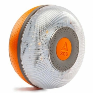 V16 nødbeacon tilsluttet DGT 3.0 Flash Led SOS