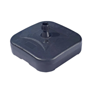 Fod for strandparasol Marbueno Sort Plastik 45 x 14 x 45 cm