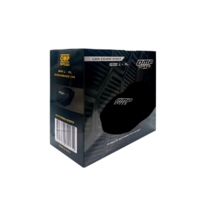 Bilovertræk OMP OMPS18040913 L/XL Sort Indendørs