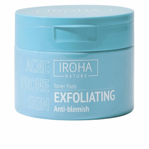 Vatrondeller til ansigt Iroha ACNE PRONE SKIN Eksfolierende produkt (50 enheder)