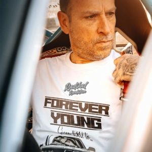 Kortærmet T-shirt til Mænd RADIKAL FOREVER YOUNG Hvid L