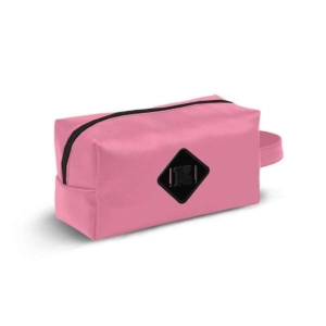 Trendige Rejsetoilettaske - Pink PVC 13 x 27 x 13 cm