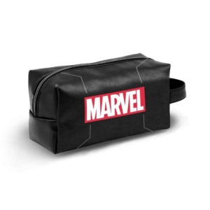Rejsetoilettaske Marvel Sort PVC 13 x 27 x 13 cm