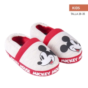 Hjemmesko Mickey Mouse Lysegrå