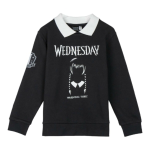 Sweaters uden Hætte til Børn Wednesday Mørkegrå