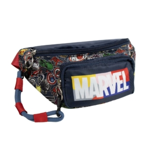 Bæltetaske The Avengers Mørkeblå 25,0 x 11,0 x 1,6 cm
