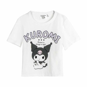 Børne Kortærmet T-shirt Hello Kitty Hvid