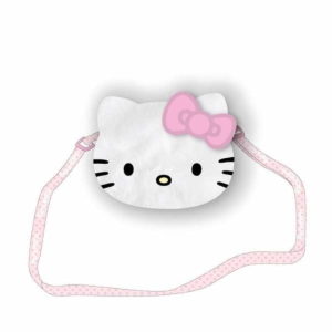 Skuldertaske Hello Kitty Hvid