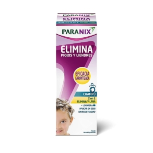 Luseshampoo Paranix Elimina Piojos Y Liendres Champú Lote 200 ml 2-i-1 2 Dele
