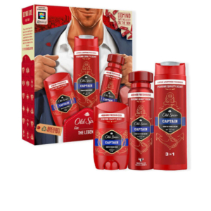 Personligt Hygiejnesæt til Mænd Old Spice CAPTAIN 3 Dele