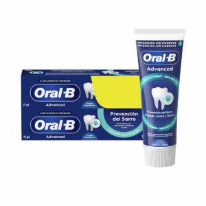 Pasta de Dentes Antitártaro Oral-B ADVANCED 75 ml 2 enheder