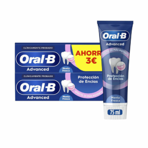 Pleje til tandkød tandpasta Oral-B ADVANCED 75 ml 2 enheder