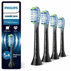Tandbørstehoved Philips Sort 4 enheder