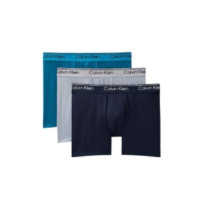 Boxershorts til mænd Calvin Klein Blå 3 Dele