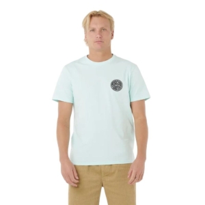 Kortærmet T-shirt til Mænd Rip Curl Drifter Tee Blå