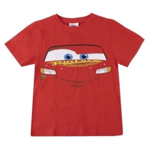 Børne Kortærmet T-shirt Cars Rød
