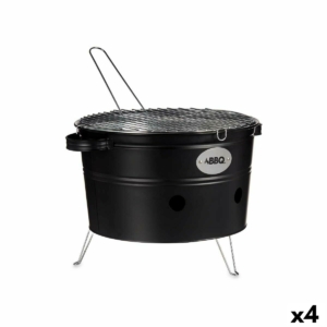 Havegrill Transportabel La Dehesa Jern Zink 35 x 21 x 42 cm (4 enheder)
