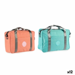 Sportstaske Berilo Grøn Pink Polyester 14 x 34 x 44 cm (12 enheder)