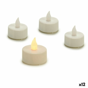 Lyssæt Gift Decor Hvid 4 x 4 x 3,7 cm 13,5 x 17 x 4 cm LED (12 enheder)