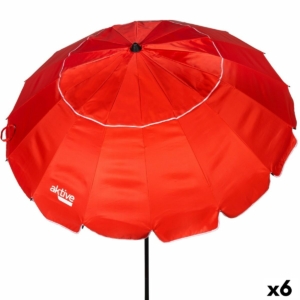 Parasol Aktive Rød 240 x 235 x 240 cm (6 enheder)