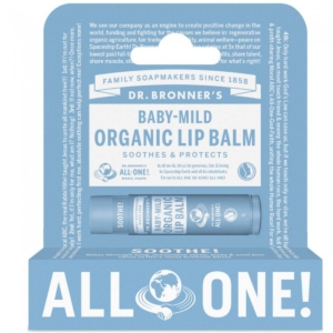 Læbepomade Dr Bronner's Baby Mild 4 g Flødefarvet