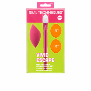 Makeup børste Real Techniques VIVID ESCAPE 4 Dele