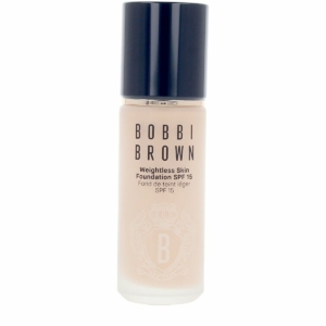 Flydende makeup foundation Bobbi Brown WEIGHTLESS SKIN sand Spf 15 30 ml