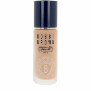 Flydende makeup foundation Bobbi Brown WEIGHTLESS SKIN Gylden Spf 15 30 ml
