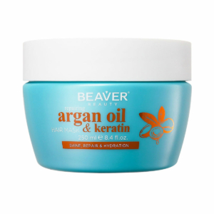 Reparerende hårmaske Beaver ARGAN OIL & KERATIN 250 ml