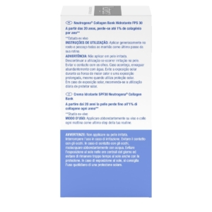 Ansigtscreme Neutrogena COLLAGEN BANK Spf 30 50 ml