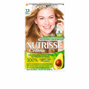 Permanent Farve Garnier Nutrisse Nº 7.3-rubio dorado Nº 73-Miel Dore (3 enheder)