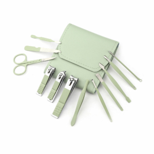 Manicuresæt Paloma Beauties HIGIENE Y BIENESTAR Grøn 12 Dele