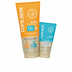 Solbeskyttelsessæt Topicrem SUN PROTECT Spf 50 Spf 50+ 2 Dele
