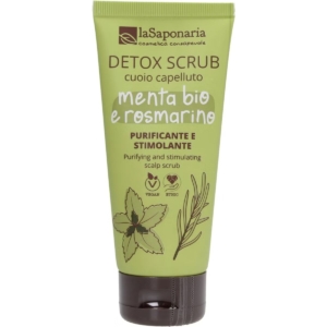 Rensende skrubbecreme La Saponaria Detox - Menta e Rosmarino 100 ml