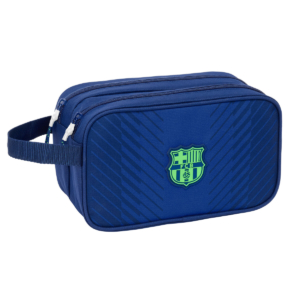 Rejsetoilettaske F.C. Barcelona Marineblå Sportslig 26 x 15 x 12.5 cm