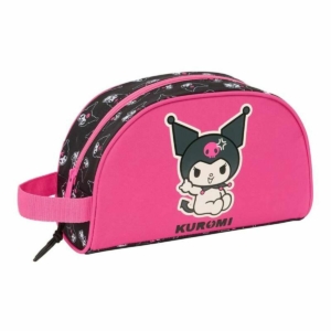 Skoletoilettaske Kuromi Sort Fuchsia 26 x 16 x 9 cm