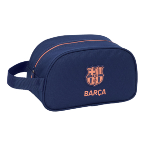 Rejsetoilettaske F.C. Barcelona Marineblå Sportslig 26 x 15 x 12 cm