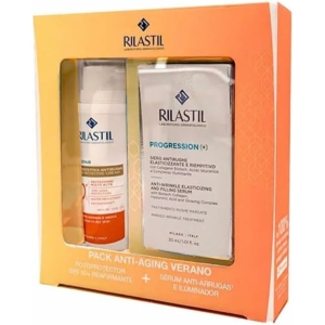 Ansigtscreme Rilastil SUN SYSTEM Spf 50 Spf 50+ 2 Dele