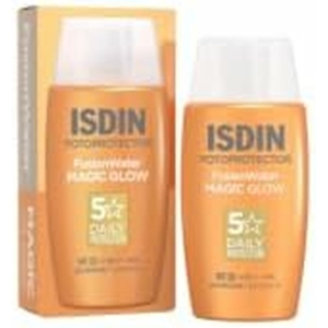 Solcreme til ansigtet Isdin Fusion water magic glow Spf 50 50 ml