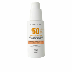 Solcreme til ansigtet Alma Secret FACIAL ALMA SECRET Gold Spf 50 50 ml