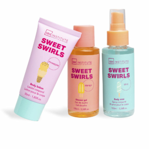 Kosmetik sæt til kvinder IDC Institute SWEET SWIRLS 4 Dele