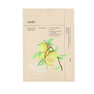 Eksfolierende maske Ondo Beauty 36.5 CHARCOAL & YUJA 25 ml
